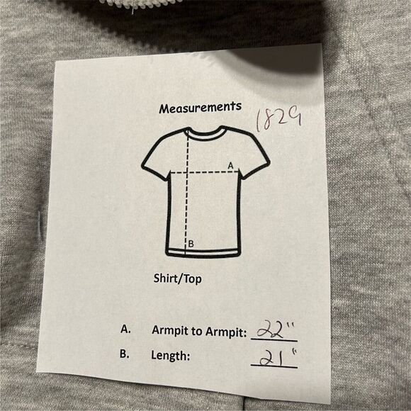 Unbranded Women's M Gray Half Zip Pullover Sweatshirt Kangaroo Pocket - Picture 13 of 13